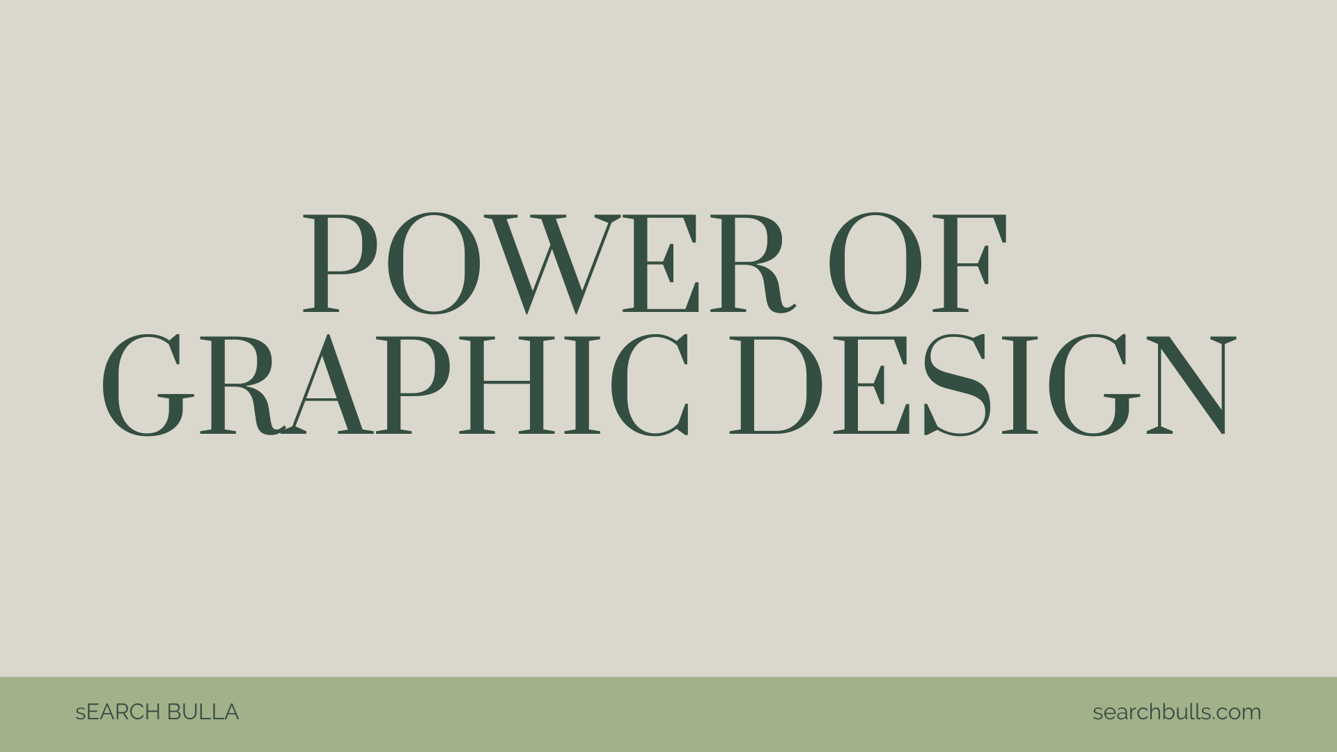 The Power of Graphic Design: How It Captures Attention